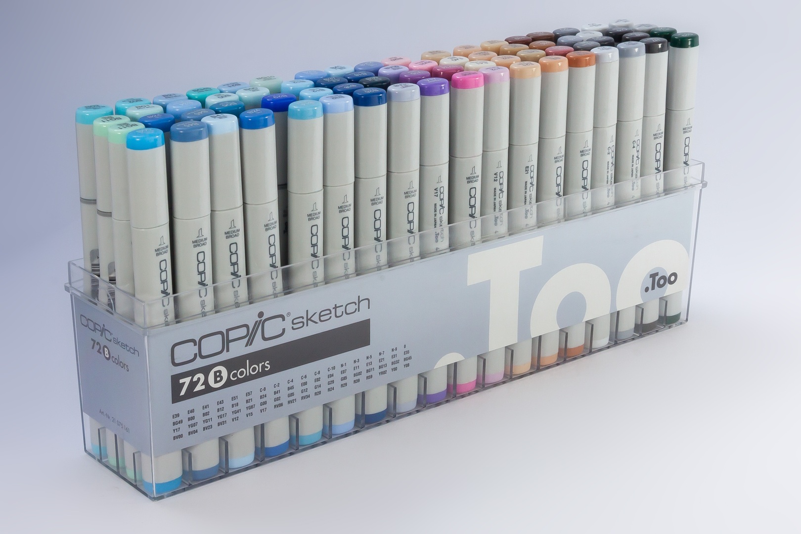 Copic set of markers