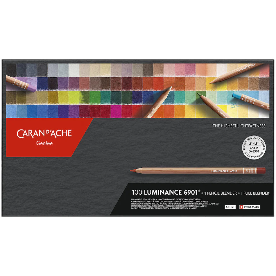 Caran d'Ache Luminance 6901: The Lightfast Colored Pencil Built to Last a Lifetime